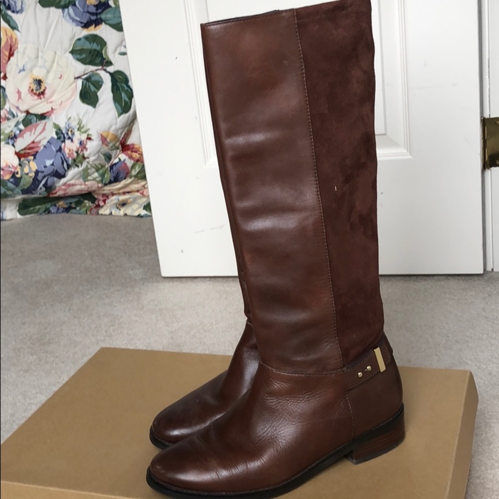 Cole Haan Adler boots - chestnut brown
